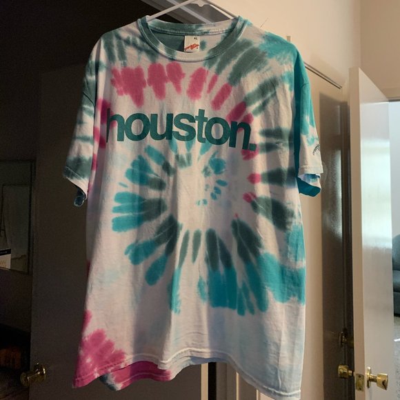 Premium Good Houston Tie Dye Tee - Picture 1 of 1